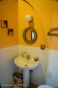A bathroom at Il Bosso di Toscana