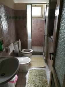 Koupelna v ubytování B&B Palazzo Gambino
