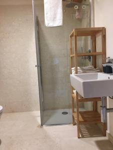 Koupelna v ubytování Agriturismo Corte Bertesina
