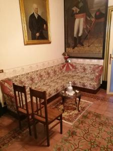 Posezení v ubytování B&B Palazzo Gambino