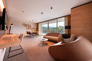 TV a/nebo společenská místnost v ubytování Rikli Balance Hotel – Sava Hotels & Resorts
