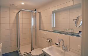 Koupelna v ubytování Hotel Ausseerland + 37 fotografií