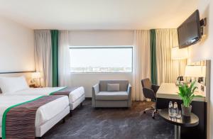 Postel nebo postele na pokoji v ubytování Park Inn by Radisson Leuven