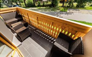 Balkón nebo terasa v ubytování Wonder Home - Apartamenty w spokojnej okolicy, z widokiem na góry