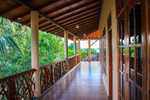 Un balcon sau o terasă la Wila Safari Hotel