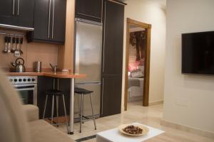 Kuchyň nebo kuchyňský kout v ubytování Apartamento Ciudad del Tajo