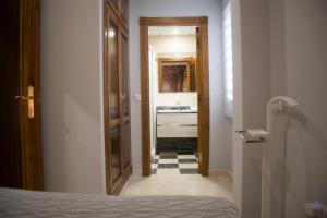 Postel nebo postele na pokoji v ubytování Apartamento Ciudad del Tajo