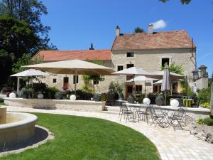 Zahrada ubytování Auberge Côté Rivière