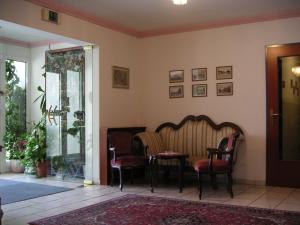 Posezení v ubytování Pension Weber