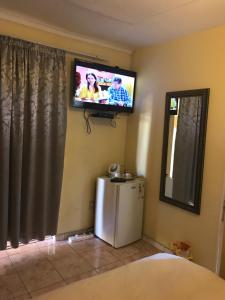 Essence of Africa Guesthouse tesisinde bir televizyon ve/veya eğlence merkezi