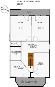 Majutuskoha Apartment Altorjai korruse plaan