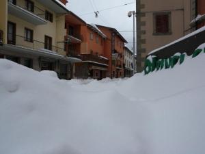 L'établissement Albergo Ristorante Galli en hiver