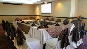 Istumisnurk majutusasutuses Hotel Colonial Ciudad Juarez