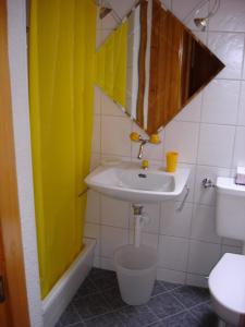 Vonios kambarys apgyvendinimo įstaigoje Chalet Sunneschyn