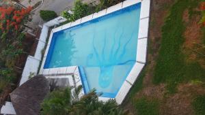 une vue aérienne d'une piscine avec de l'herbe dans l'établissement Paseo Vallarta, à Bucerías 10 autres photos