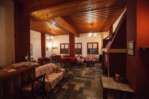 Posezení v ubytování Guesthouse Rousis