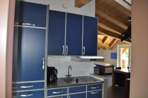Kuchyň nebo kuchyňský kout v ubytování Haus Piesendorf + 37 fotografií