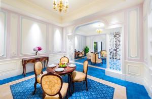 Istumisnurk majutusasutuses Legend Palace Hotel
