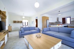 Posezení v ubytování Seaside Villa Balos