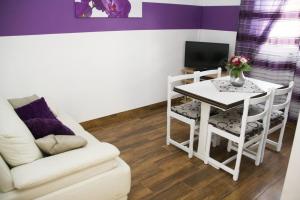 TV a/nebo společenská místnost v ubytování Apartments Plavica