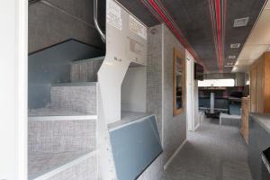 A seating area at Bed In Bus