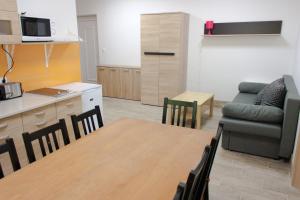 Kuchyň nebo kuchyňský kout v ubytování Haus Bierherr