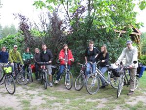 Jazda na bicykli v okolí ubytovania Apisoltysowka