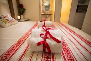 Posteľ alebo postele v izbe v ubytovaní Suites 13 Budapest
