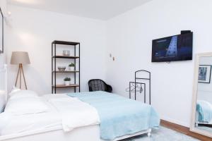 Lova arba lovos apgyvendinimo įstaigoje Old Town Rovinj Apartments by Irundo