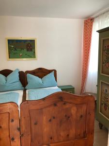 Postel nebo postele na pokoji v ubytování Panoramahof Holly