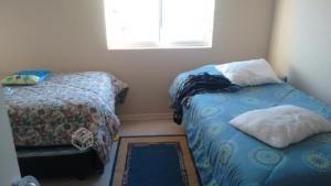 Postel nebo postele na pokoji v ubytování Departamento Laguna Vista Algarrobo