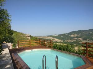 Nespecifikovaný výhled na hory nebo výhled na hory při pohledu z bed and breakfast