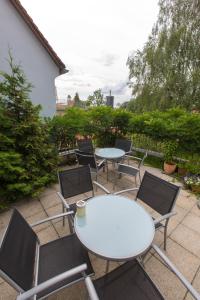Zahrada ubytování Hotel Blaue Blume