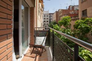 Balkón nebo terasa v ubytování Tendency Apartments Fira