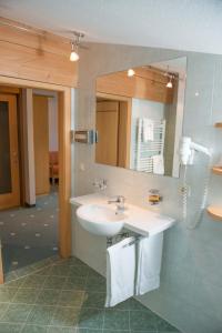 Koupelna v ubytování Hotel Hertehof