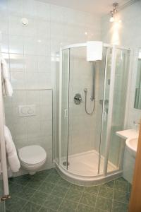 Koupelna v ubytování Hotel Hertehof