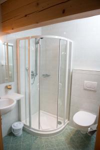 Koupelna v ubytování Hotel Hertehof