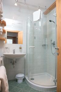 Koupelna v ubytování Hotel Hertehof