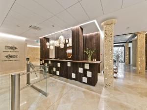 Vstupní hala nebo recepce v ubytování Aqua Center Apartments + 26 fotografií