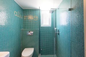 Kúpeľňa v ubytovaní Acqua Vatos Paros Hotel