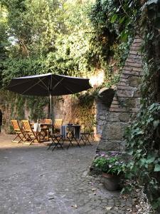 Vonkajšia záhrada v ubytovaní Princess B&B Frascati