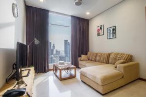 Телевизия и/или развлекателен център в Soho Suites KLCC by 21 Century travel