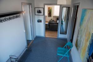 Kuchyň nebo kuchyňský kout v ubytování Mølvangvej 2 Jelling Apartment