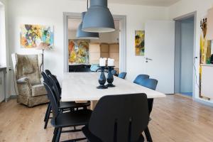 Posezení v ubytování Mølvangvej 2 Jelling Apartment