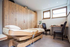 Posezení v ubytování GräNobel Chalets