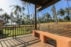 Balkón nebo terasa v ubytování Koh Kood Paradise Beach