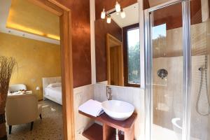 Koupelna v ubytování Amor Mio B&B