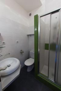 Kúpeľňa v ubytovaní Hotel Soudek
