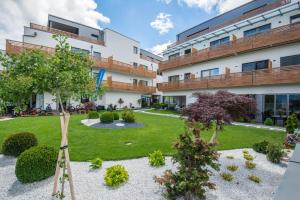 Vonkajšia záhrada v ubytovaní Hotel dasMEI