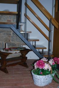 Balkón nebo terasa v ubytování B&B In Torre